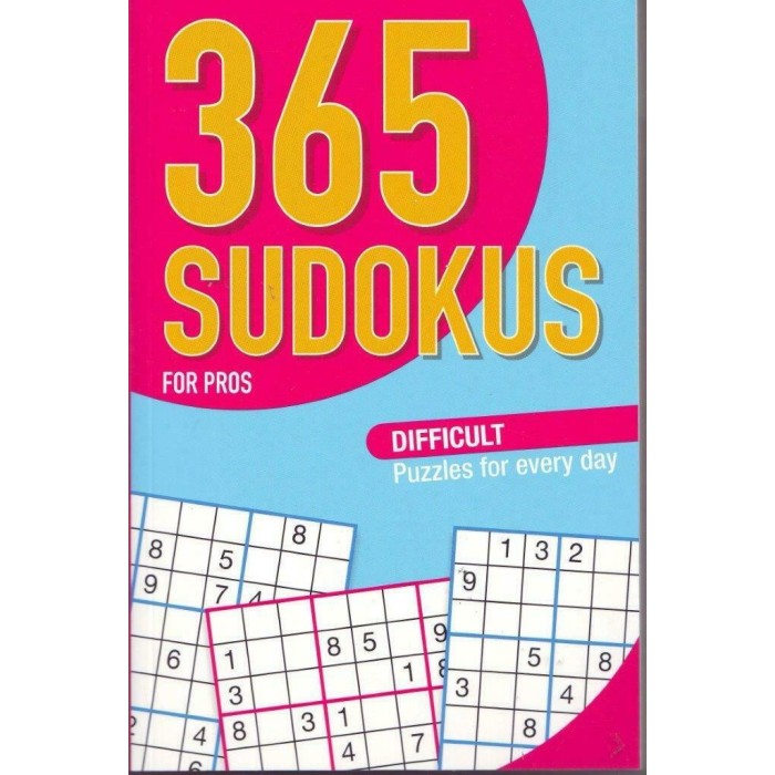 365 SUDOKUS FOR PROS
