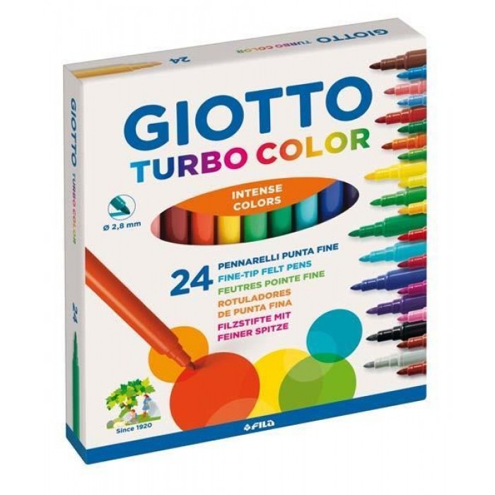 ΜΑΡΚΑΔΟΡΟΙ 24ΤΕΜ TURBO COLOR GIOTTO