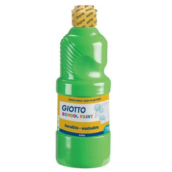 ΤΕΜΠΕΡΑ ΠΡΑΣΙΝΟ CINNABAR 500ML ΣΧΟΛΙΚΗ GIOTTO