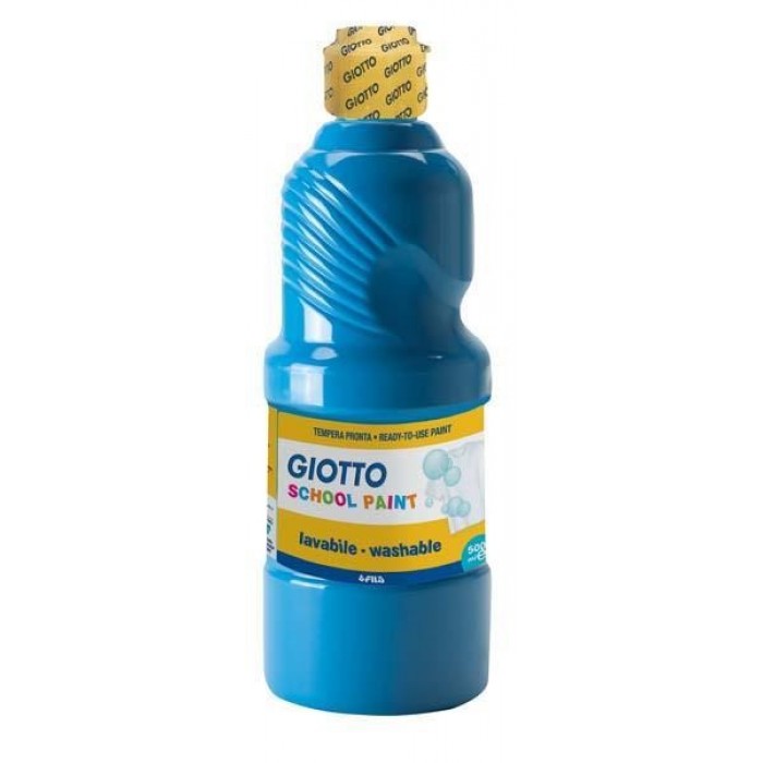 ΤΕΜΠΕΡΑ ΜΠΛΕ CYAN 500ML ΣΧΟΛΙΚΗ GIOTTO