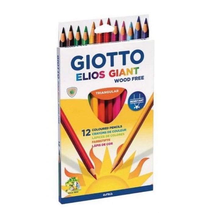 GIOTTO ELIOS GIANT ΞΥΛΟΜΠΟΓΙΕΣ BLISTER 12 ΤΜΧ