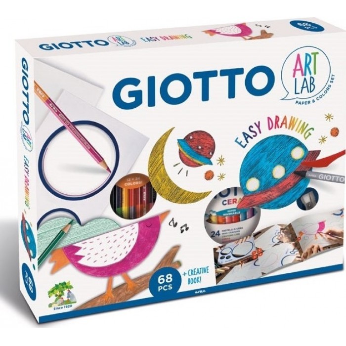 ΣΕΤ ΔΗΜΙΟΥΡΓΙΑΣ GIOTTO ART LAB EASY DRAWING