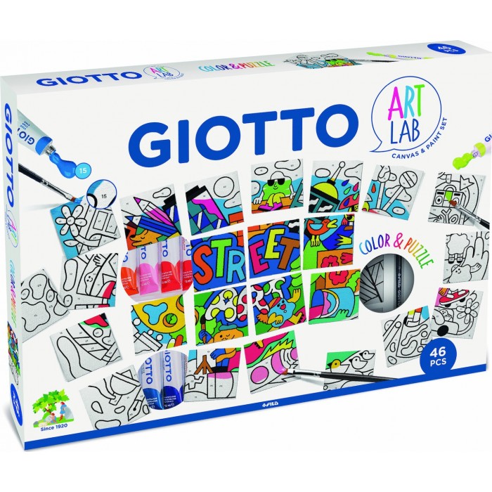 ΣΕΤ ΔΗΜΙΟΥΡΓΙΑΣ GIOTTO ART LAB COLOR & PUZZLE