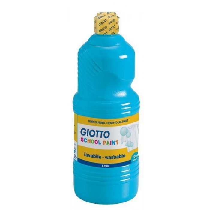 ΤΕΜΠΕΡΑ ΜΠΛΕ CYAN 1000ML ΣΧΟΛΙΚΗ GIOTTO