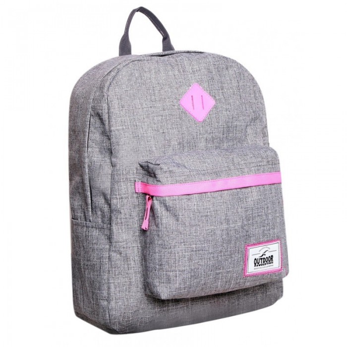 KALGAV OUTDOOR ΣΑΚΙΔΙΟ ΠΛΑΤΗΣ LITE NEON GRAY PINK MELANGE