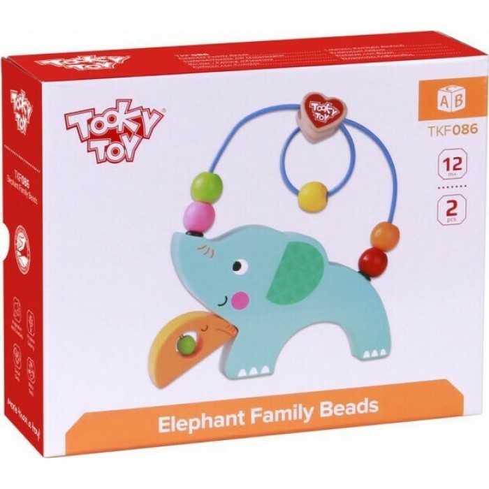 ΞΥΛΙΝΟ ΕΛΕΦΑΝΤΑΚΙ ΛΑΒΥΡΙΝΘΟΣ (TKF086) TOOKY TOY