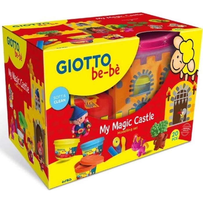 GIOTTO BE-BE ΣΕΤ ΠΛΑΣΤΕΛΙΝΗΣ MY MAGIC CASTLE