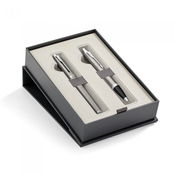 PARKER I.M. ESSENTIAL S/STEEL CT SET[RB-BR]