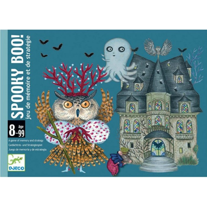 DJECO ΕΠΙΤΡΑΠΕΖΙΟ ΜΕ ΚΑΡΤΕΣ SPOOKY BOO (05098)