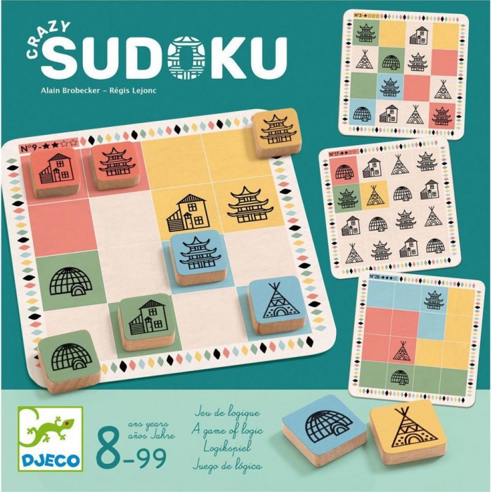 DJECO ΕΠΙΤΡΑΠΕΖΙΟ ΛΟΓΙΚΗΣ CRAZY SUDOKU (08488)