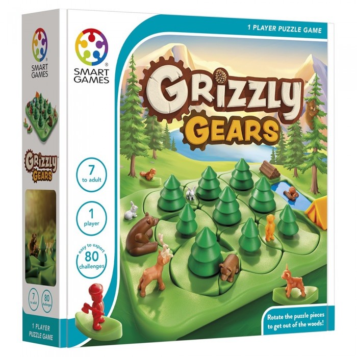 SMART GAMES ΕΠΙΤΡΑΠΕΖΙΟ ΠΑΙΧΝΙΔΙ GRIZZLY GEARS