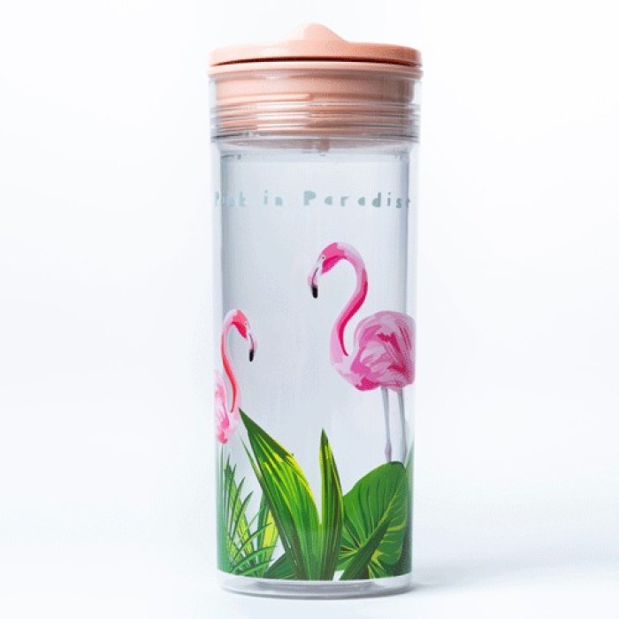 ΠΟΤΗΡΙ 	SlideCup Crystal 550 ml BPA FREE- Flamingo