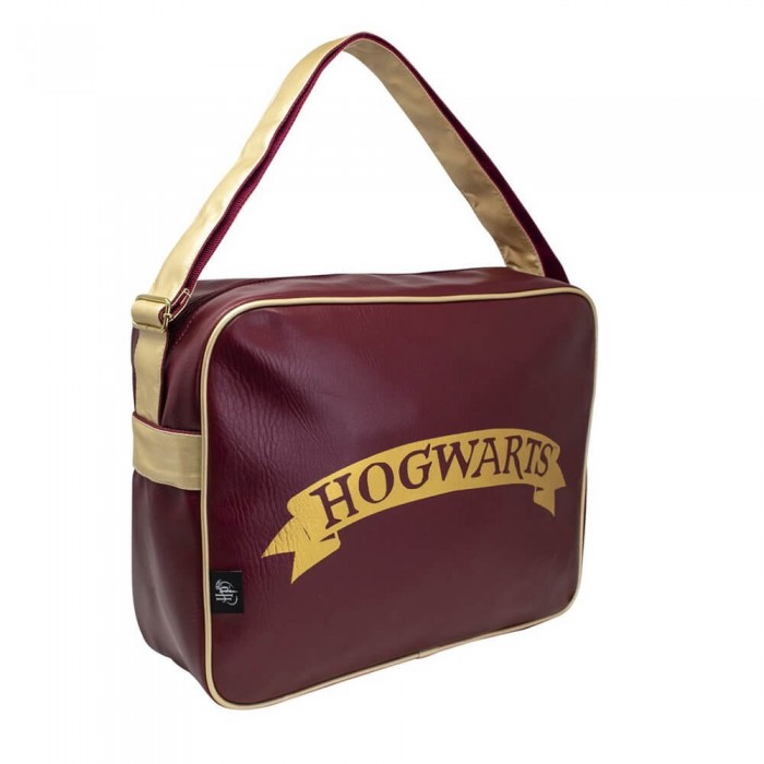 ΤΣΑΝΤΑ ΤΑΧΥΔΡΟΜΟΥ ΧΑΡΙ ΠΟΤΕΡ HOGWARTS ΜΠΟΡΝΤΟ - HARRY POTTER MESSENGER BAG BURGUNDY PU LEATHER SLHP019 BLUE SKY STUDIOS