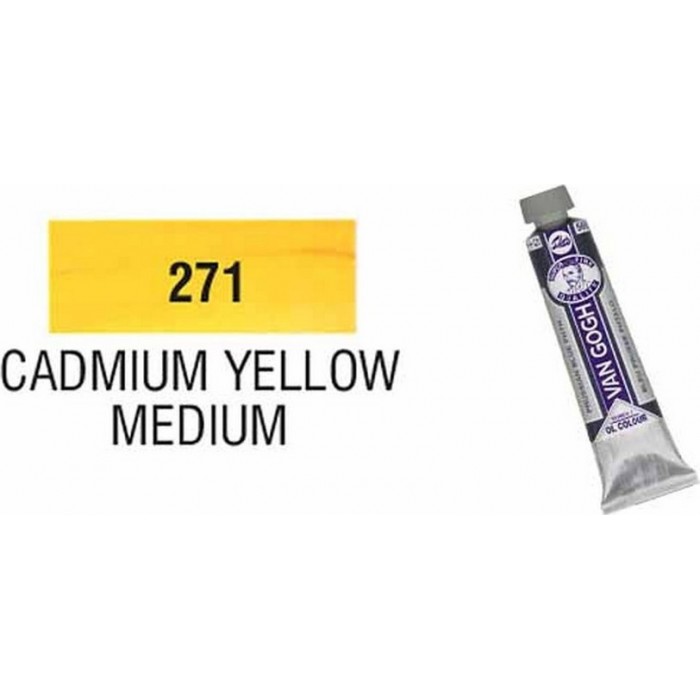 TALENS VAN GOGH ΧΡΩΜΑ ΛΑΔΙΟΥ 271 CADMIUM YELLOW MEDIUM 20ml