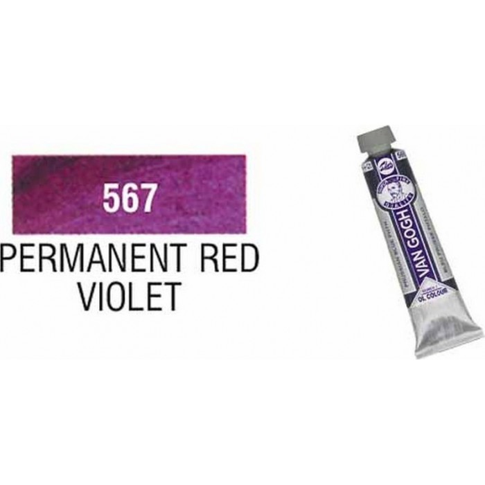 TALENS VAN GOGH ΧΡΩΜΑ ΛΑΔΙΟΥ 567 PERMANENT RED VIOLET 20ml