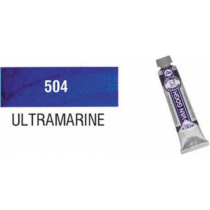 TALENS VAN GOGH ΧΡΩΜΑ ΛΑΔΙΟΥ 504 ULTRAMARINE 20ml