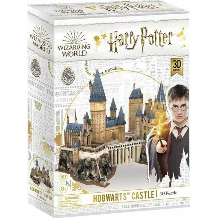 HARRY POTTER HOGWARTS CASTLE ΠΑΖΛ 3D 197 ΤΕΜ. (DS1013H)