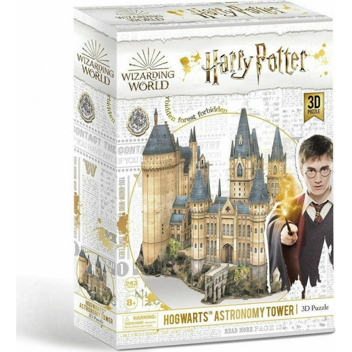 HARRY POTTER HOGWARTS ASTRONOMY TOWER ΠΑΖΛ 3D 243 ΤΕΜ. (CUFU00301)