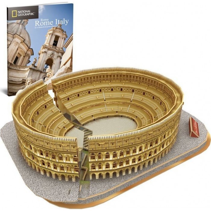 CUBINFUN 3D ΠΑΖΛ NATIONAL GEOGRAPHIC ΚΟΛΟΣΣΑΙΟ 131 ΤΕΜ (DS0976h)