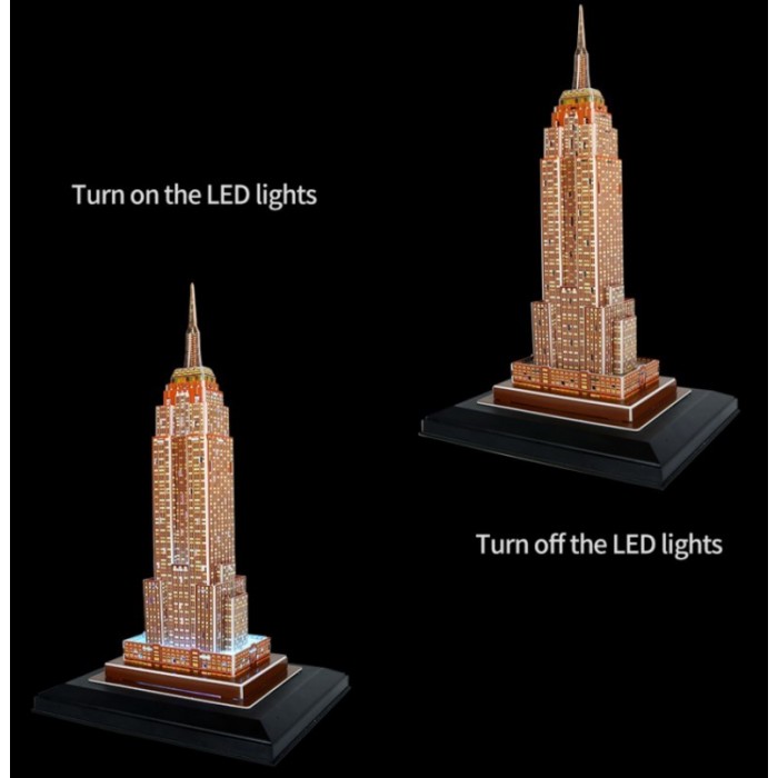 ΠΑΖΛ 3D EMPIRE STATE BUILDING 38 ΤΕΜ. (L503h) CUBIN FUN