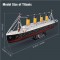 ΠΑΖΛ 3D TITANIC WITH LED 226 ΤΕΜ. (L521h) CUBIN FIN