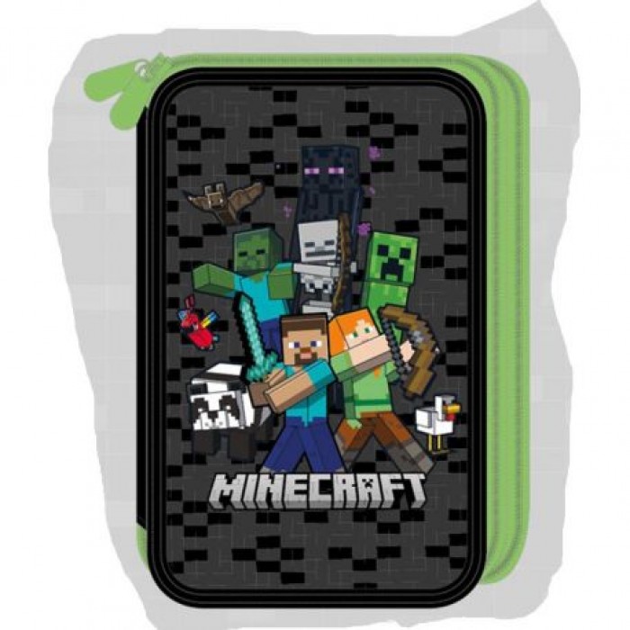 MINECRAFT ΚΑΣΕΤΙΝΑ ΔΙΠΛΗ ΓΕΜΑΤΗ GREEN